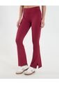 Leggins Para Mujer Flare Color Rojo Marca Ostu #40230610 de Ostu