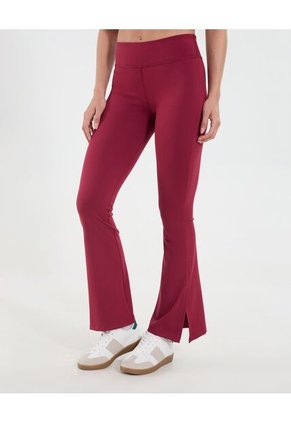 Leggins Para Mujer Flare Color Rojo Marca Ostu #40230610