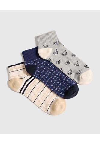 Medias Para Hombre Tobillera Color Pack X Marca Ostu #60980255 Ostu