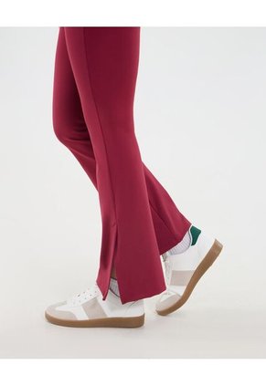 Leggins Para Mujer Flare Color Rojo Marca Ostu #40230610