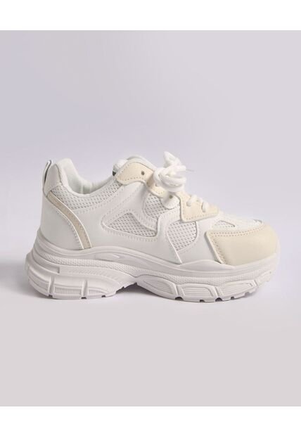 Tenis Para Mujer Casual Color Blanco Marca Ostu #40720130