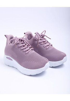Tenis Para Mujer Sport Color Morado Marca Ostu #40720129