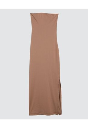 Vestido Para Mujer Manga Sisa Color Café  Marca Ostu #40170297