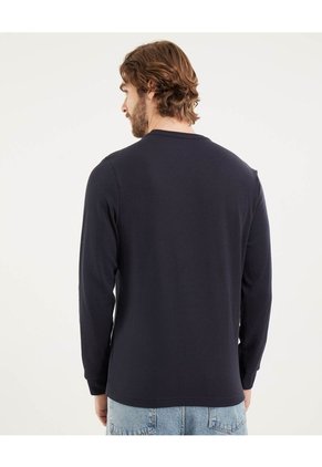 Buzo Para Hombre Cuello Redondo Color Azul Marca Ostu #60060504