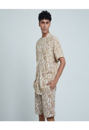 Bermuda Para Hombre  Color Café  Marca Ostu #60100327