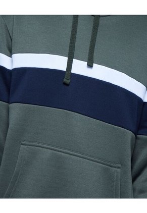 Buzo Para Hombre Hoodie Color Verde Marca Ostu #60060365