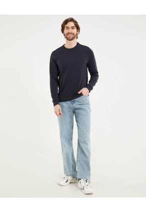 Buzo Para Hombre Cuello Redondo Color Azul Marca Ostu #60060504