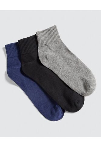 Medias Para Hombre Tobillera Color Pack X Marca Ostu #60980263 Ostu