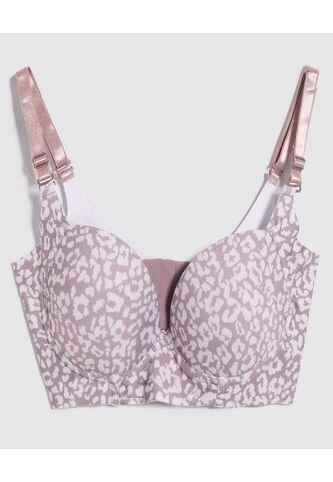 Brasier Para Mujer Copa Completa Color Lila Marca Ostu #40830019 Ostu