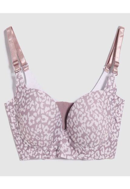 Brasier Para Mujer Copa Completa Color Lila Marca Ostu #40830019