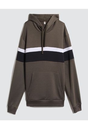 Buzo Para Hombre Hoodie Color Verde Marca Ostu #60060365