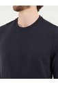 Buzo Para Hombre Cuello Redondo Color Azul  Marca Ostu #60060504 de Ostu
