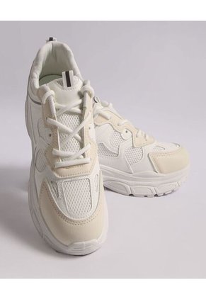 Tenis Para Mujer Casual Color Blanco Marca Ostu #40720130