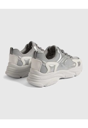 Tenis Para Mujer Casual Color Gris  Marca Ostu #40720139