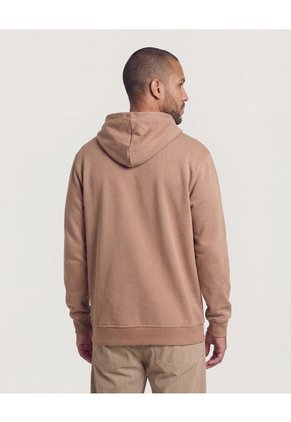 Buzo  Para Hombre Zipper Color Café Marca Ostu #60060608