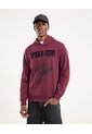 Buzo Para Hombre Hoodie Color Vino Marca Ostu #60060580 de Ostu