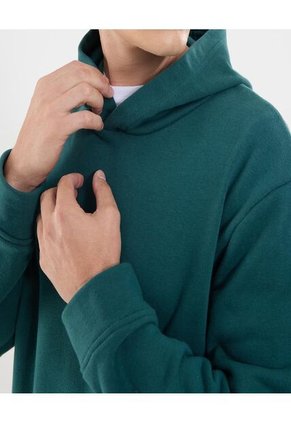 Buzo Para Hombre Hoodie Color Verde Marca Ostu #60060485