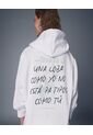 Buzo Para Mujer Hoodie Color Blanco Marca Ostu #40060490 de Ostu