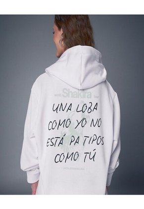 Buzo Para Mujer Hoodie Color Blanco Marca Ostu #40060490