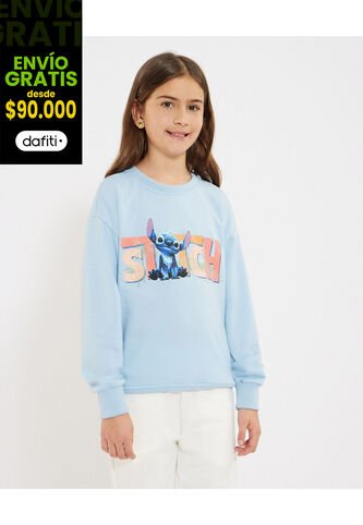 Buzo Stitch  Para Infantil Niña #90060160 Ostu Ostu