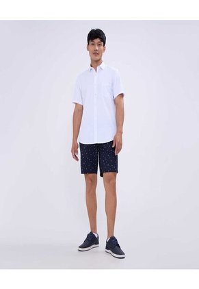 Bermuda Para Hombre  Color Azul  Marca Ostu #60100387