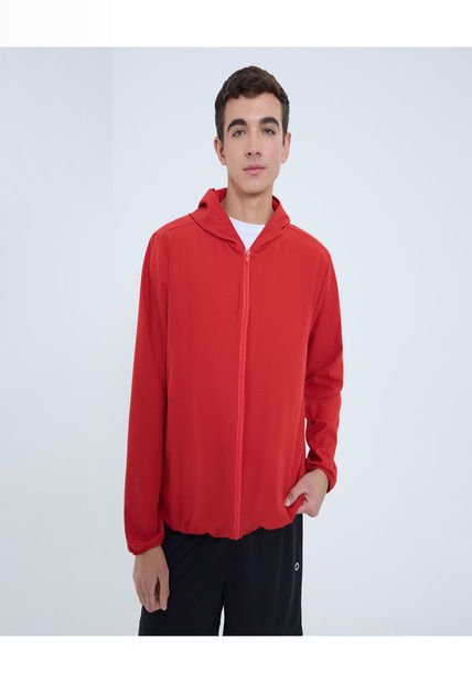 Chaqueta Para Hombre Deportiva Color Rojo Marca Ostu #60080154