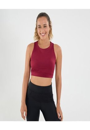 Top Para Mujer Color Vino Marca Ostu #40220423