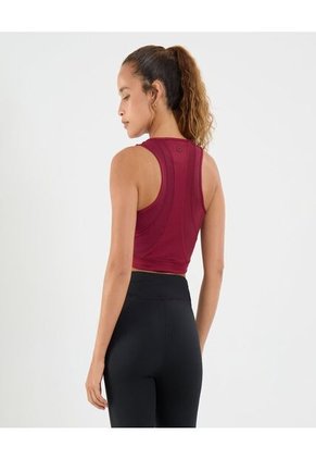 Top Para Mujer Color Vino Marca Ostu #40220423