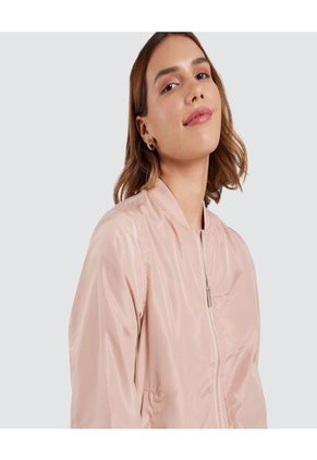 Chaqueta Para Mujer Bomber Color Rosado Marca Ostu #40080134