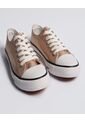 Tenis Para Mujer Canvas Color Dorado Marca Ostu #40720146 de Ostu