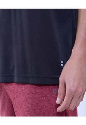 Camiseta Para Hombre Manga Sisa Cuello Redondo Color Negro Marca Ostu #60091473