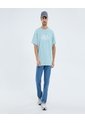 Camiseta Para Hombre Manga Corta Cuello Redondo Color Azul Marca Ostu #60091647 de Ostu