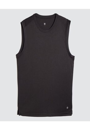 Camiseta Para Hombre Manga Sisa Cuello Redondo Color Negro Marca Ostu #60091473