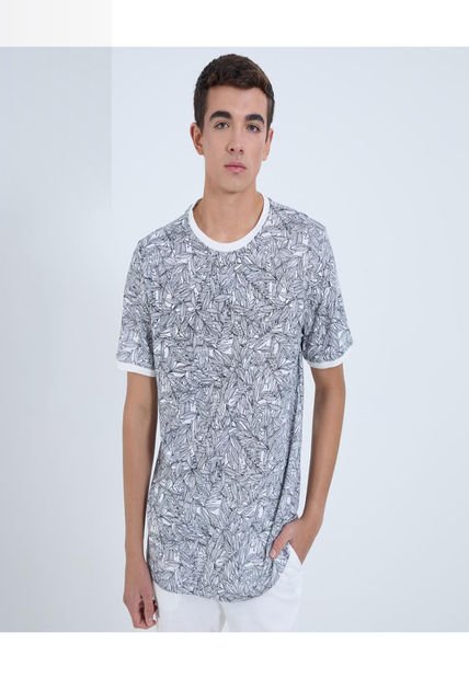 Camiseta Para Hombre Manga Corta Cuello Redondo Color Negro Marca Ostu #60091552