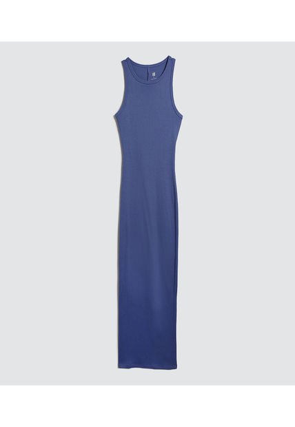 Vestido Para Mujer Manga Sisa Color Celeste Marca Ostu #40170268