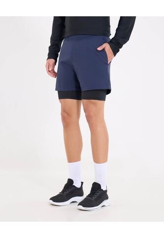 Bermuda  Para Hombre Deportiva Medio Color Azul Marca Ostu #60100455 Ostu