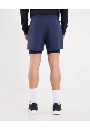 Bermuda Para Hombre Deportiva Medio Color Azul Marca Ostu #60100455