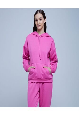 Buzo Para Mujer Hoodie Color Rosa Marca Ostu #40060332 Ostu