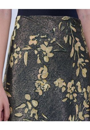 Falda Para Mujer Medio Color Verde Marca Ostu #40140154