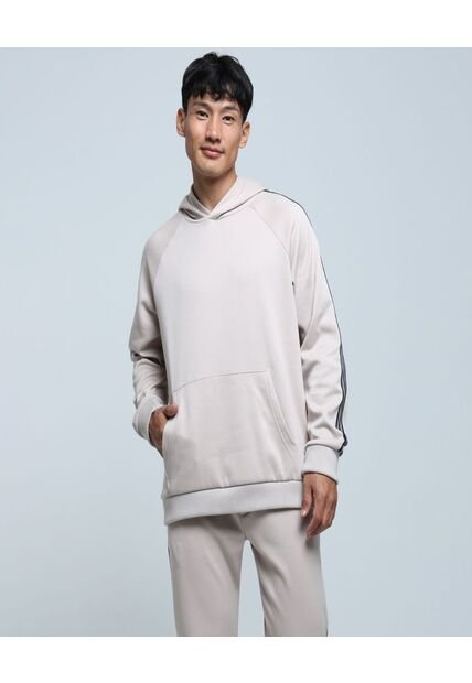 Buzo Para Hombre Hoodie Color Beige Marca Ostu #60060424