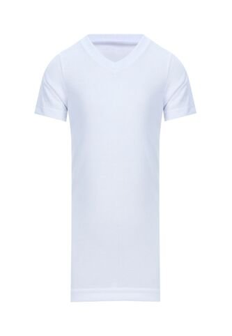 Camiseta Interior Para Niño Manga Corta Color Blanco Marca Ostu #80020010 Ostu