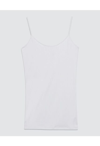 Top Para Mujer Top Color Crema Marca Ostu #40220088