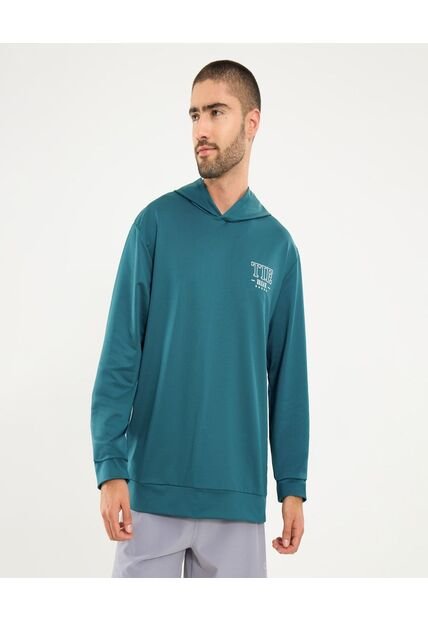 Camiseta Para Hombre Manga Corta Cuello V Color Verde Marca Ostu #60091635