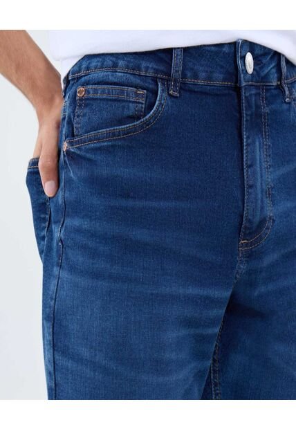 Jean Para Hombre Slim Color Azul Marca Ostu #60160428