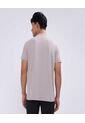 Camiseta Para Hombre Manga Corta Color Beige Marca Ostu #60091495 de Ostu
