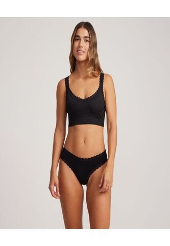 Top Para Mujer Top Color Negro Marca Ostu #40220287 Ostu