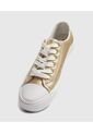 Tenis Para Mujer Canvas Color Dorado Marca Ostu #40720168 de Ostu