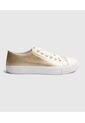 Tenis Para Mujer Canvas Color Dorado Marca Ostu #40720168 de Ostu