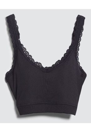 Top Para Mujer Top Color Negro Marca Ostu #40220287