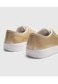 Tenis Para Mujer Canvas Color Dorado Marca Ostu #40720168 de Ostu